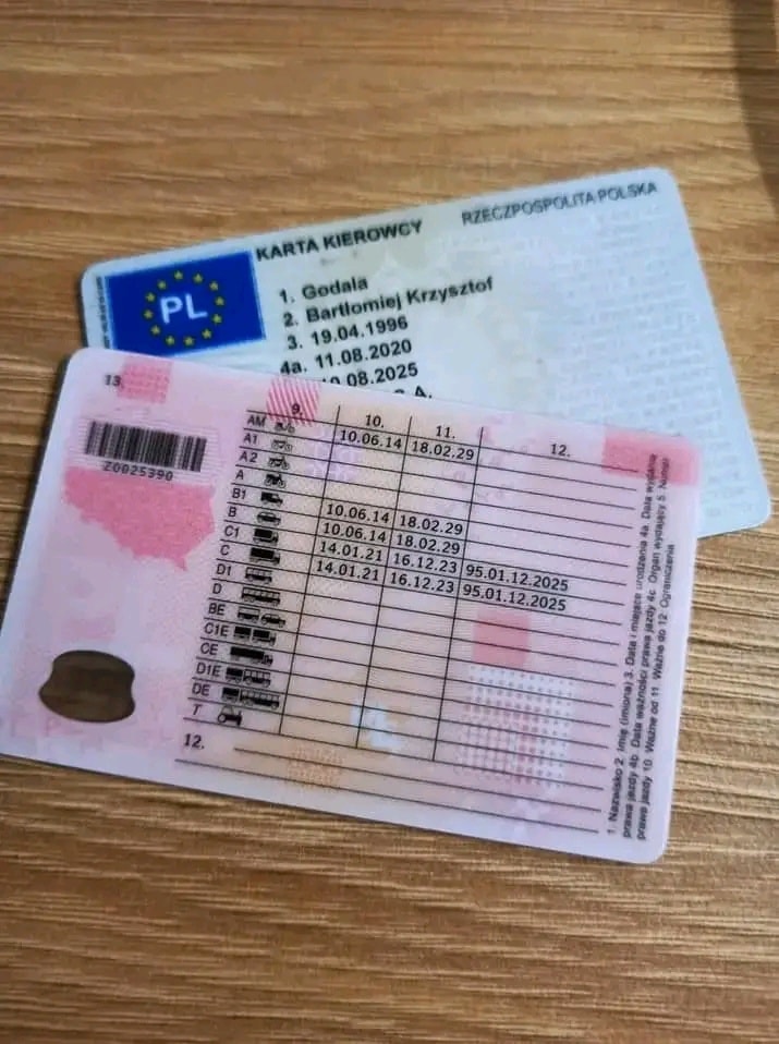 polish driving license