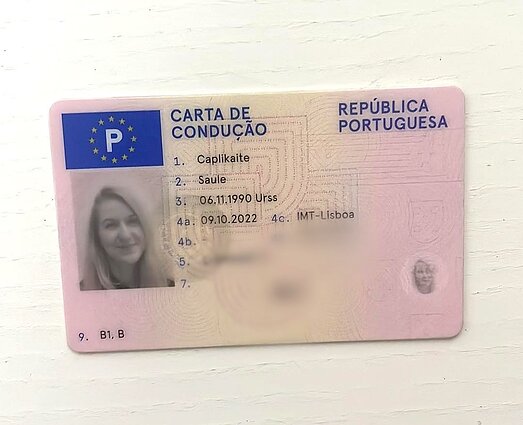 portugal driving license