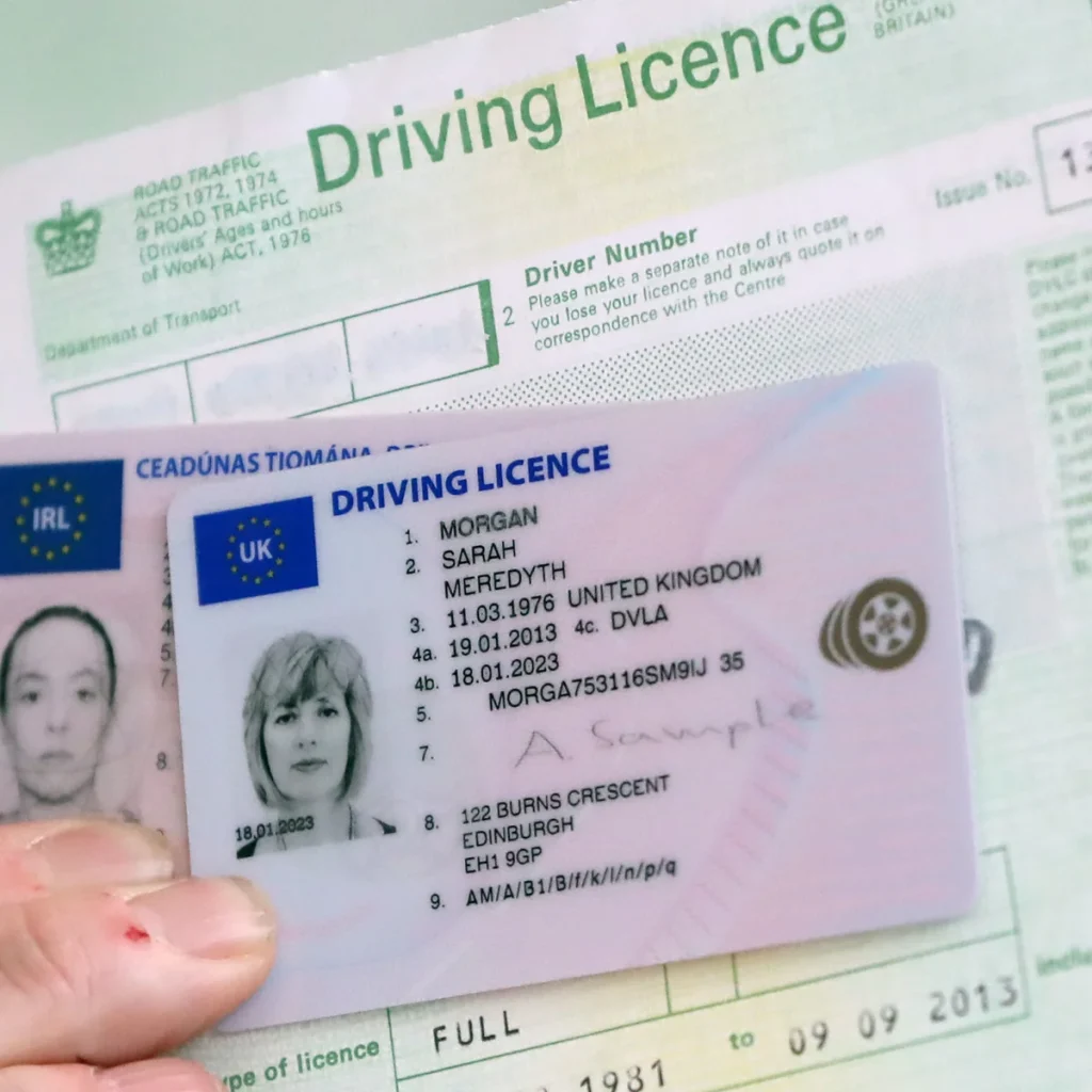 uk driving license