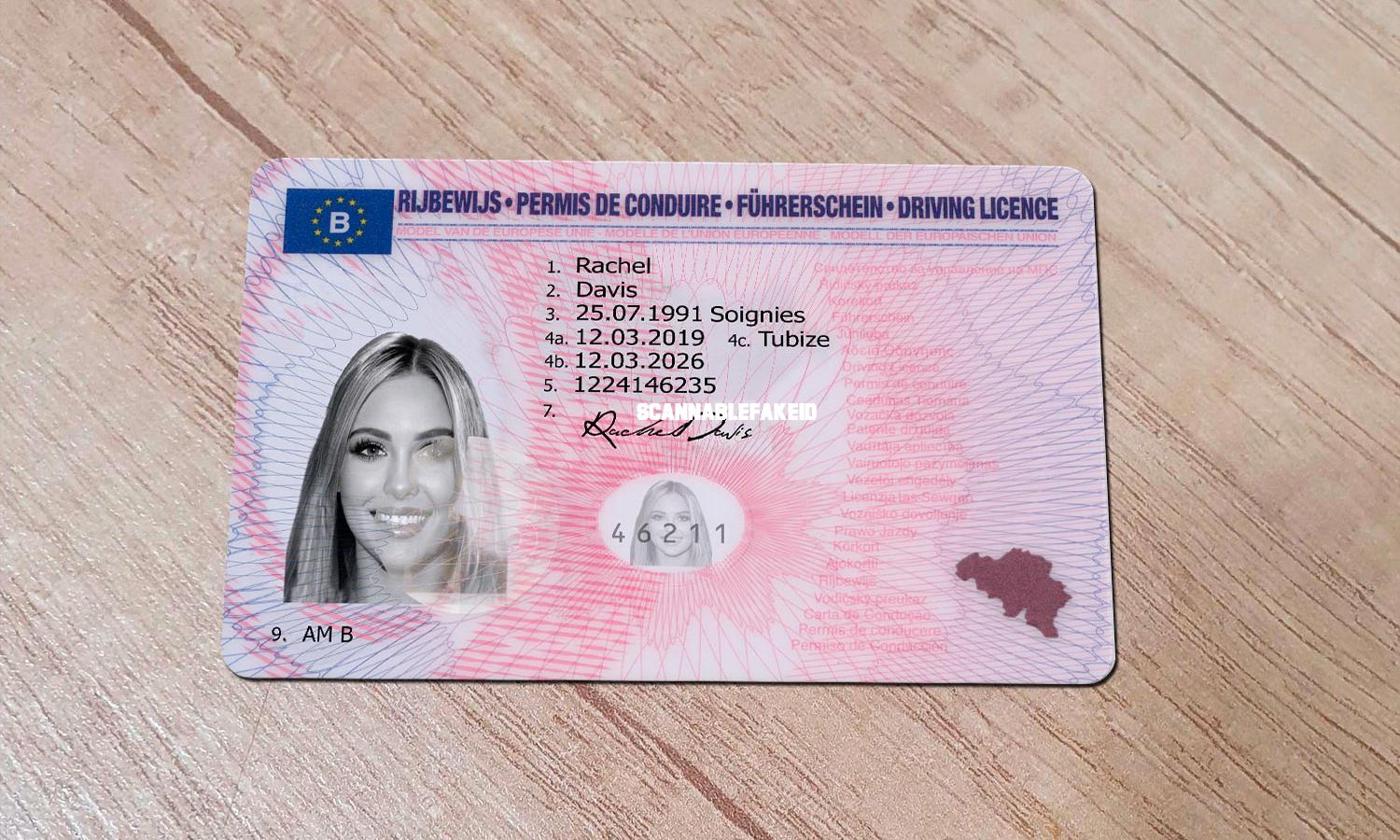 belgium driver license